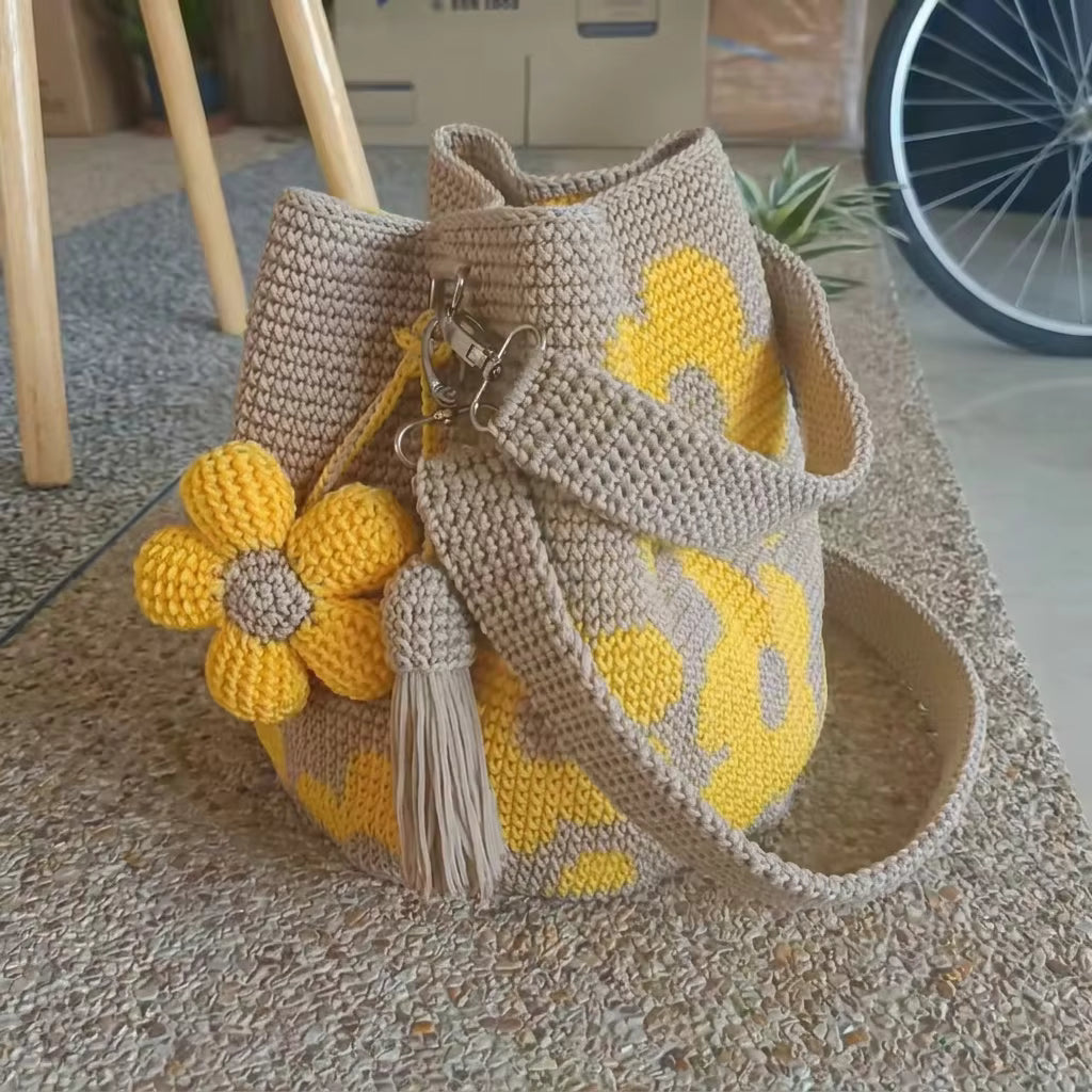 Handmade crochet bag