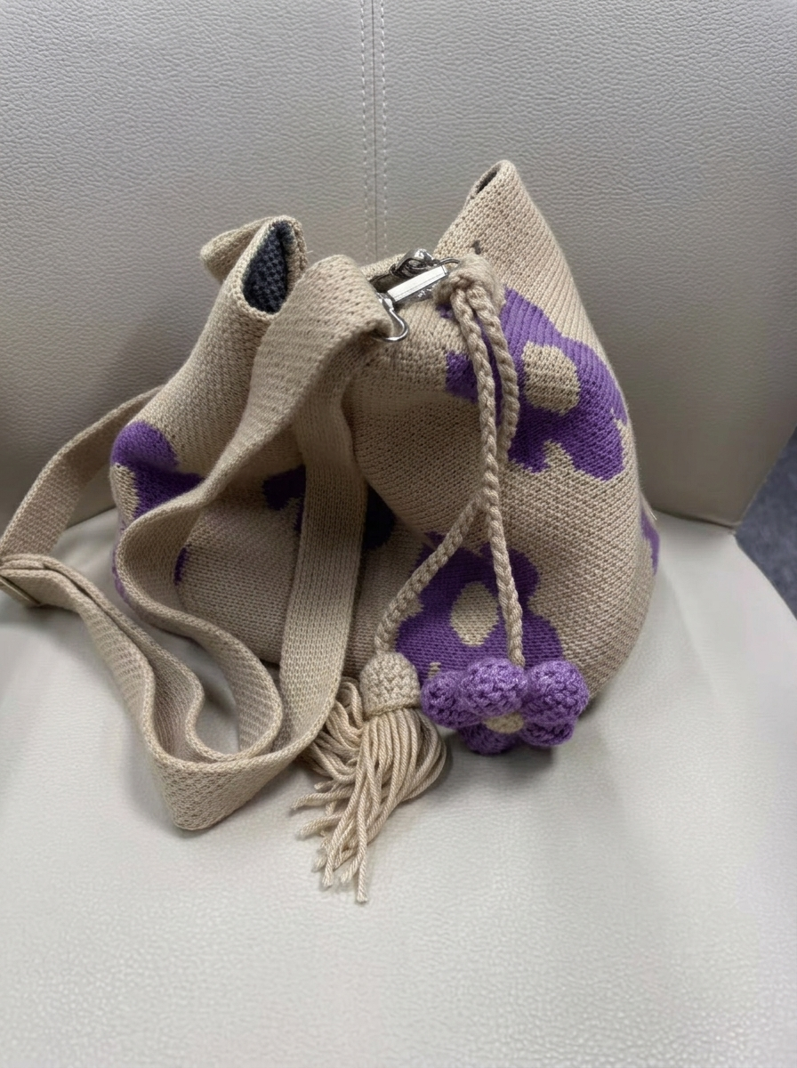 Handmade crochet bag